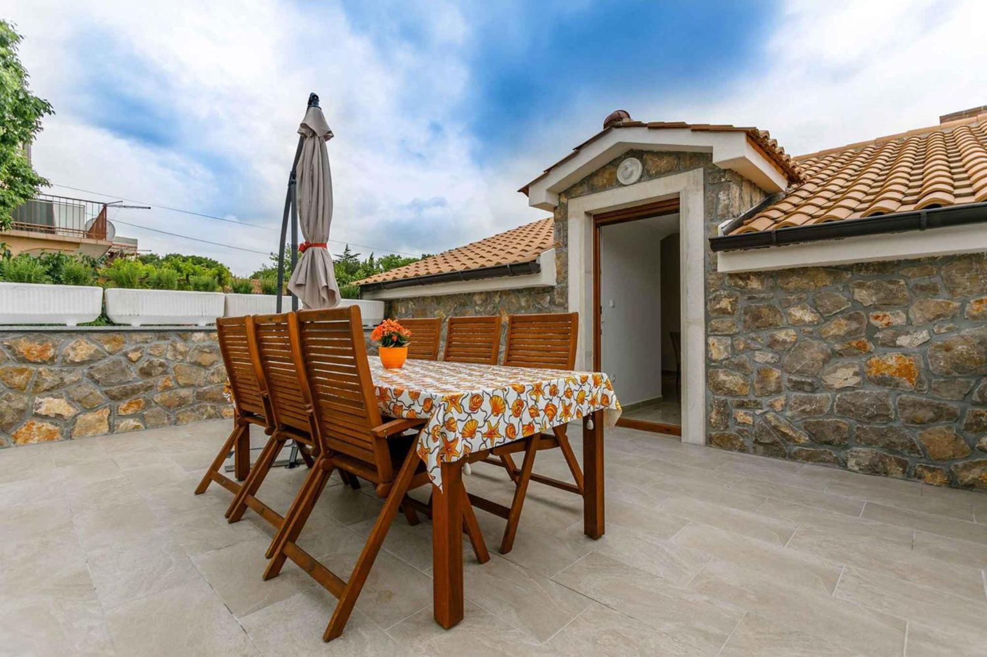 Apartment in Malinska/Insel Krk 38057 Bagian luar foto