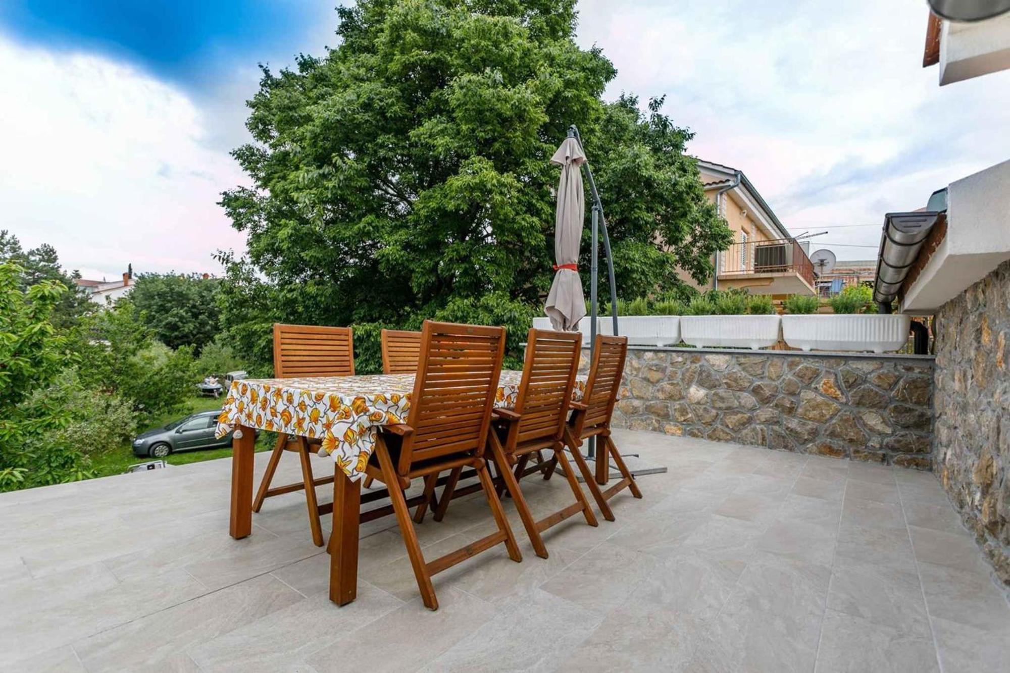 Apartment in Malinska/Insel Krk 38057 Bagian luar foto